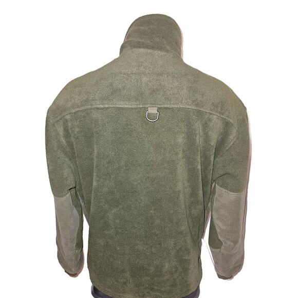 Cabelas Mens Jacket Shooting Hunting Coat Zip Nylon & Fleece Pockets Size M - Picture 5 of 16